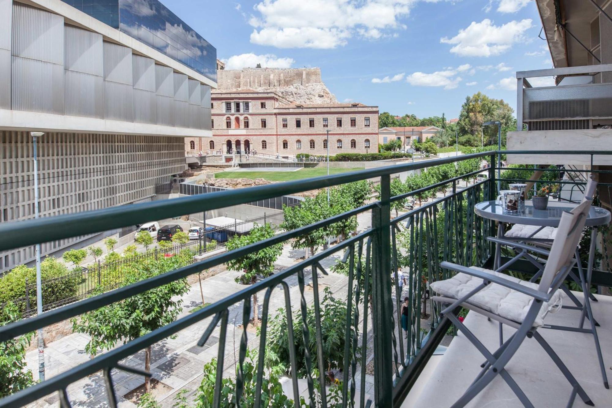 Acropolis View Modern Deluxe Suite With Balcony Athen Eksteriør bilde